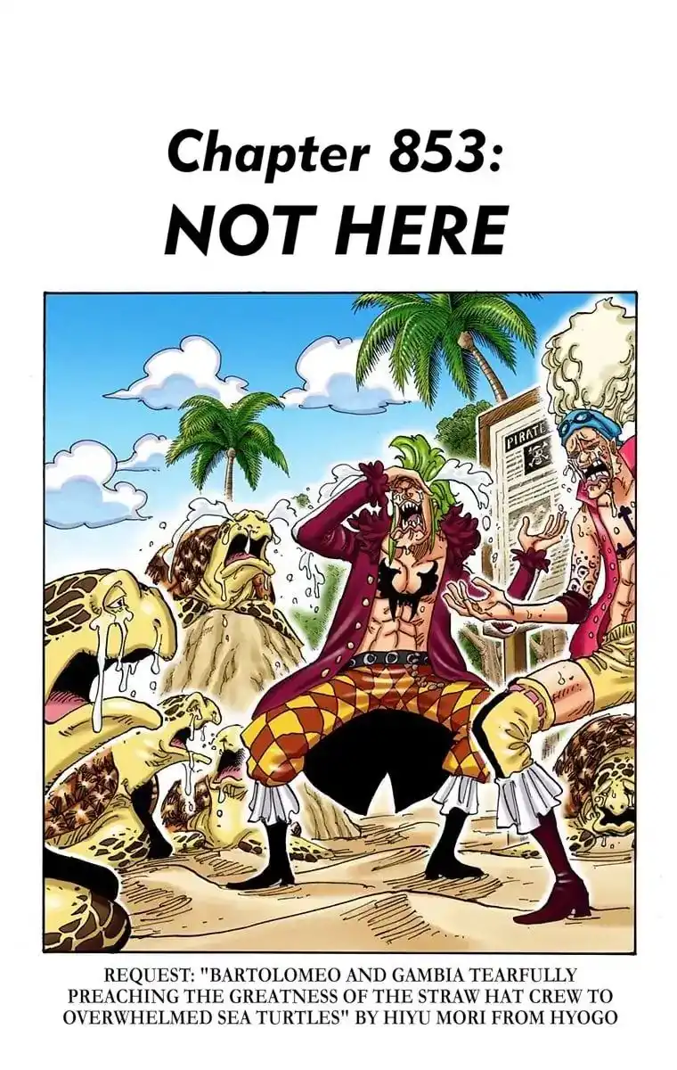 One Piece - Digital Colored Comics Chapter 853 1